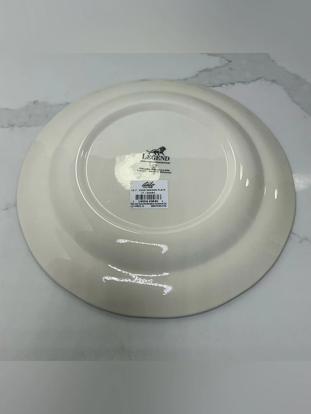 4 LEGEND Dinner Plates 10.7” British Heritage Earthenware Fall Deer New